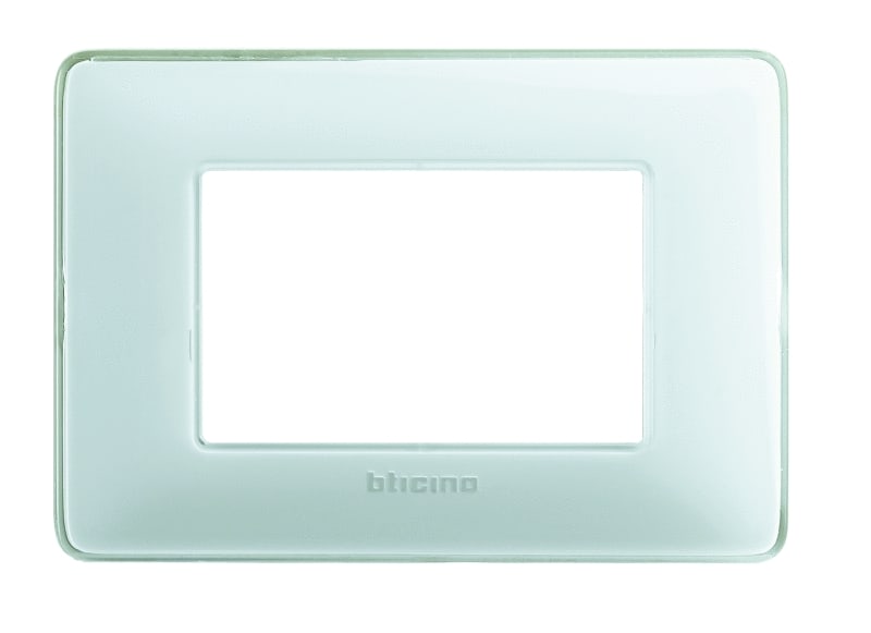 BTICINO BTIAM4803CBN MATIX - PLACCA 3P COLORS GHIACCIO