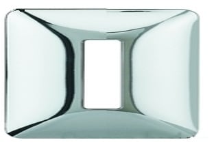 BTICINO S.P.A. - BTIAM4803M1GCR MATIX - PLACCA MODULO 503 1P CROMO LUCID