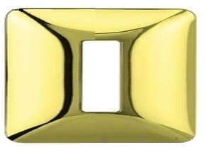 BTICINO S.P.A. - BTIAM4803M1GOR MATIX - PLACCA MODULO 503 1P ORO LUCIDO