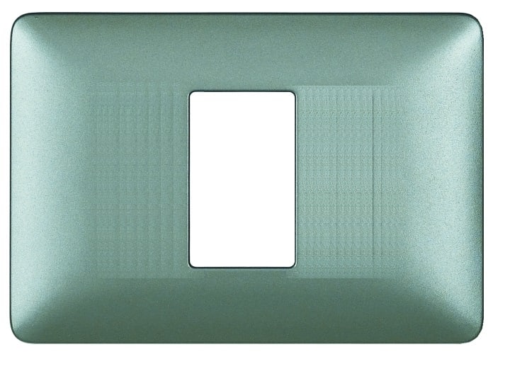 BTICINO S.P.A. - BTIAM4803M1MTA MATIX - PLACCA MODULO 503 1P TITANIUM