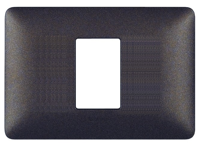 BTICINO S.P.A. - BTIAM4803M1TGG MATIX - PLACCA MODULO 503 1P MARRONE CAF