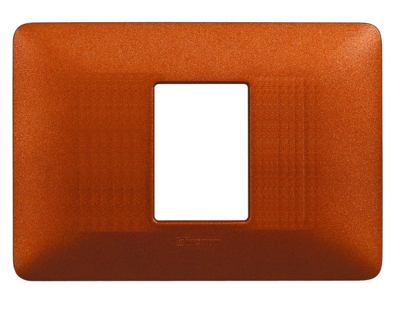 BTICINO S.P.A. - BTIAM4803M1TRT MATIX - PLACCA MODULO 503 1P ROSSO TERRA