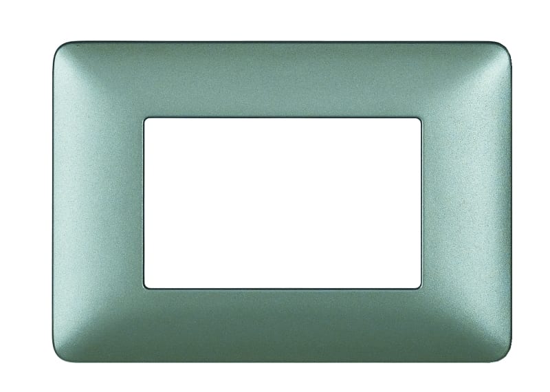 BTICINO S.P.A. - BTIAM4803MTA MATIX - PLACCA 3P TITANIUM