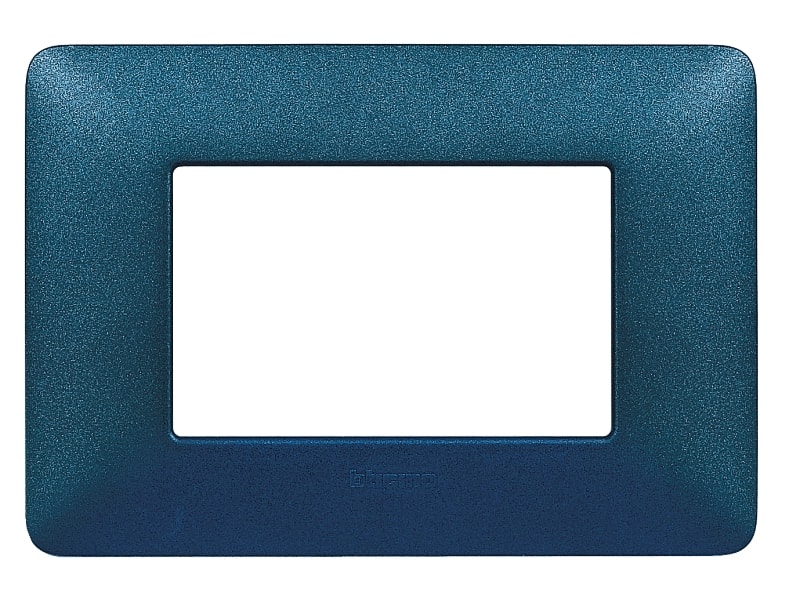 BTICINO S.P.A. - BTIAM4803TBM MATIX - PLACCA 3P BLU MERCURIO