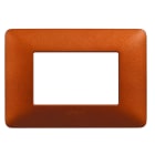 BTICINO - BTIAM4803TRT MATIX - PLACCA 3P ROSSO TERRA