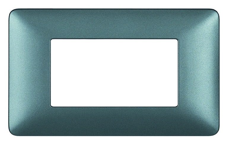 BTICINO S.P.A. - BTIAM4804MIR MATIX - PLACCA 4P IRON