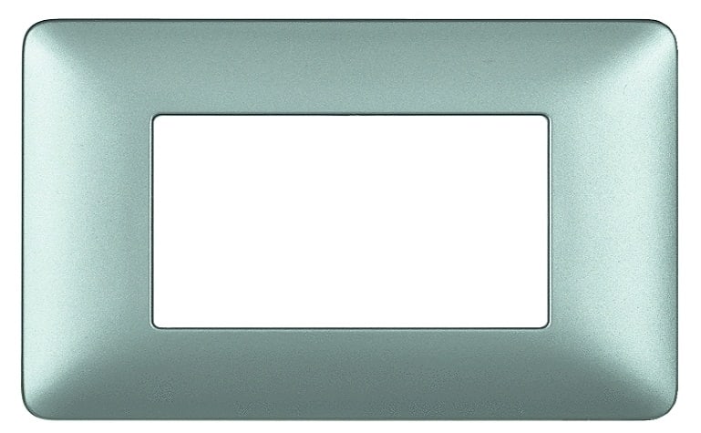 BTICINO S.P.A. - BTIAM4804MSL MATIX - PLACCA 4P SILVER