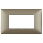 BTICINO - BTIAM4804MTA MATIX - PLACCA 4P TITANIUM