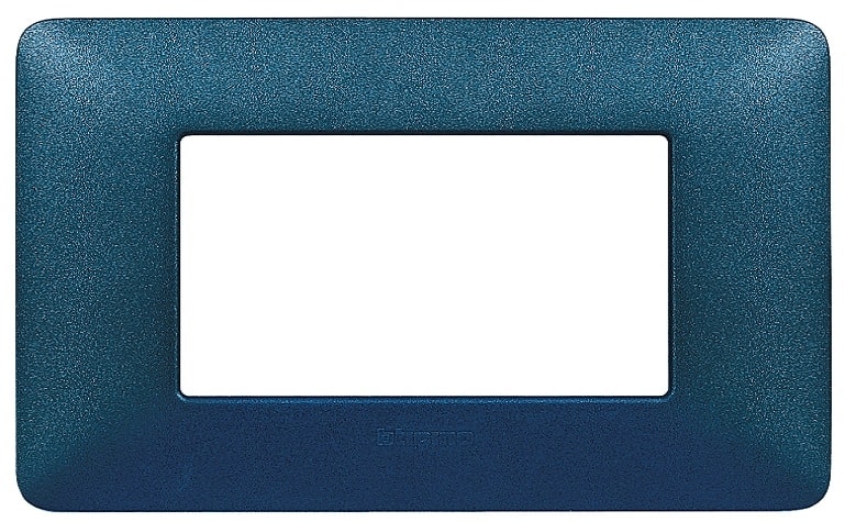 BTICINO S.P.A. - BTIAM4804TBM MATIX - PLACCA 4P BLU MERCURIO