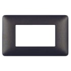 BTICINO - BTIAM4804TGG MATIX - PLACCA 4P MARRONE CAFFE