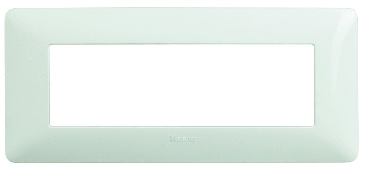 BTICINO S.P.A. - BTIAM4806BBN MATIX - PLACCA 6P BIANCO