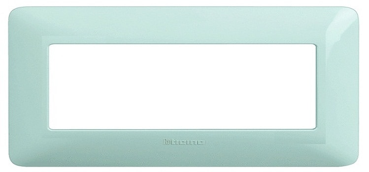 BTICINO S.P.A. - BTIAM4806BCN MATIX - PLACCA 6P CENERE