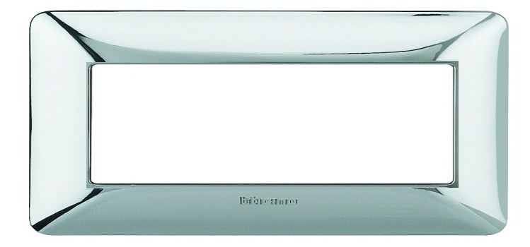 BTICINO S.P.A. - BTIAM4806GCR MATIX - PLACCA 6P CROMO LUCIDO