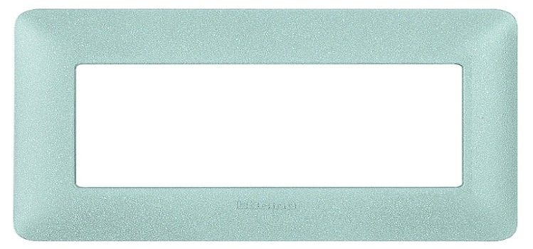 BTICINO S.P.A. - BTIAM4806TBC MATIX - PLACCA 6P BIANCO CALCE