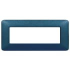 BTICINO - BTIAM4806TBM MATIX - PLACCA 6P BLU MERCURIO