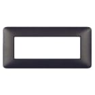 BTICINO - BTIAM4806TGG MATIX - PLACCA 6P MARRONE CAFFE