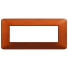 BTICINO - BTIAM4806TRT MATIX - PLACCA 6P ROSSO TERRA