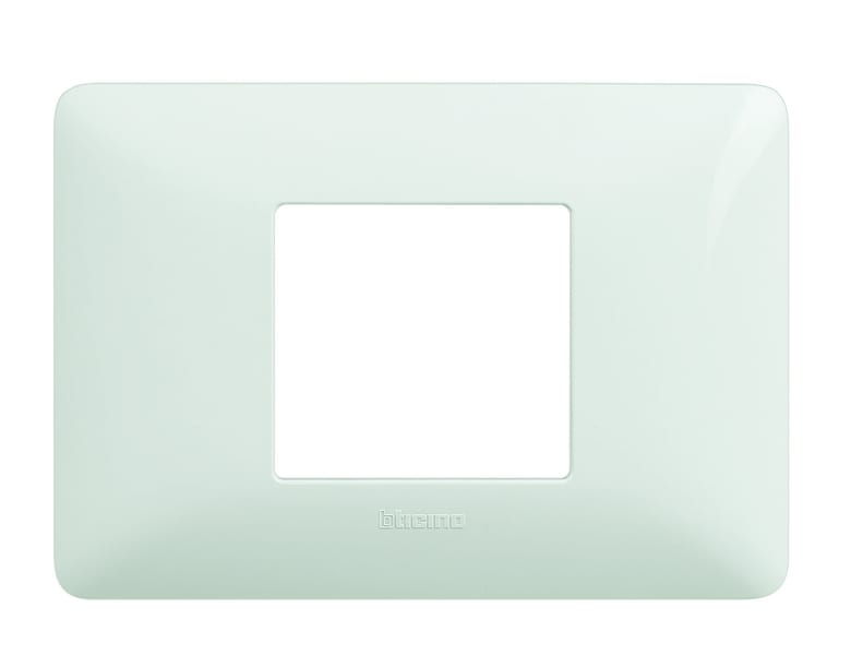 BTICINO S.P.A. - BTIAM4819BBN MATIX - PLACCA 2P CENTRATI BIANCO