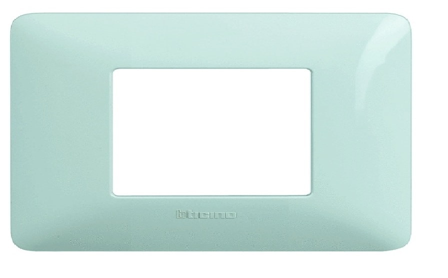 BTICINO S.P.A. - BTIAM4819BCN MATIX - PLACCA 2P CENTRATI CENERE