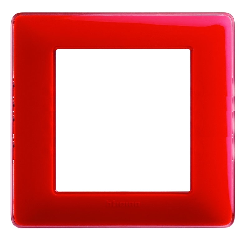 BTICINO BTIAM4826CRD MATIX - PLACCA 3+3P COLORS CORALLO