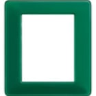 BTICINO - BTIAM4826CVS MATIX - PLACCA 3+3P COLORS SMERALDO