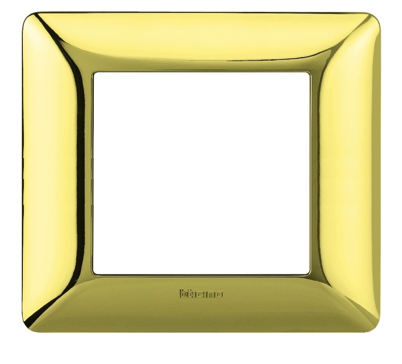 BTICINO BTIAM4826GOR MATIX - PLACCA 3+3P ORO LUCIDO