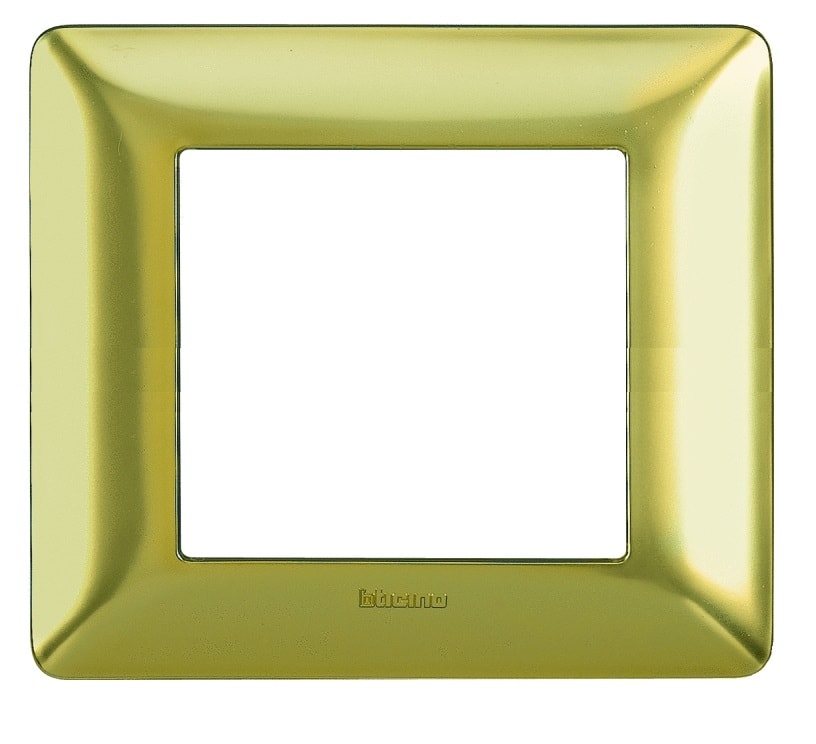 BTICINO S.P.A. - BTIAM4826GOS MATIX - PLACCA 3+3P ORO SATINATO