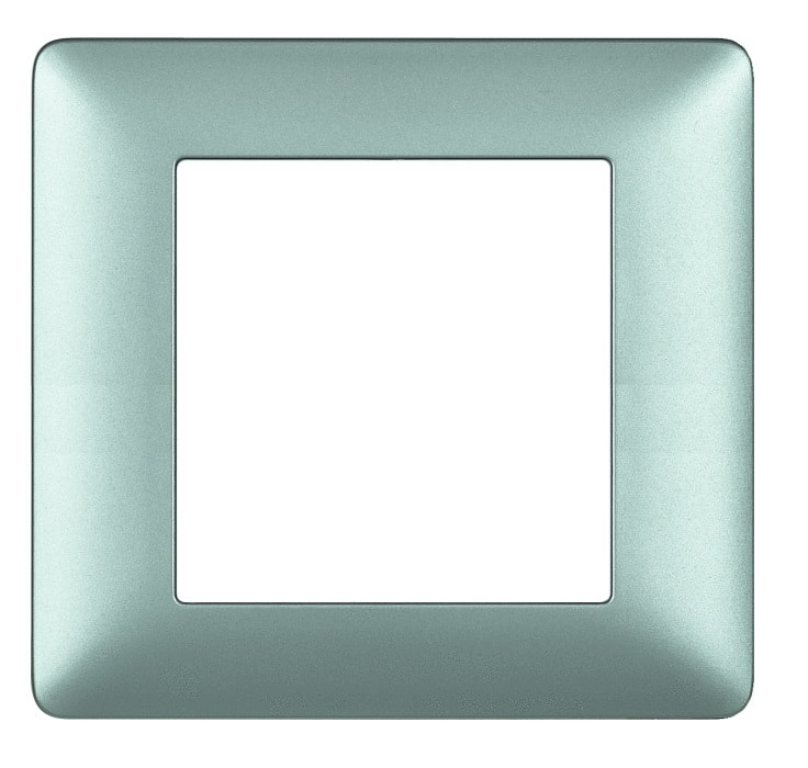 BTICINO S.P.A. - BTIAM4826MSL MATIX - PLACCA 3+3P SILVER