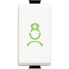 BTICINO - BTIAM5005CM CM - PULSANTE PRESENZA WC 1P NC MATIX