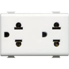 BTICINO - BTIAM5025D MATIX - DUPLEX 2P+T UNIV D5 16A PROTET B