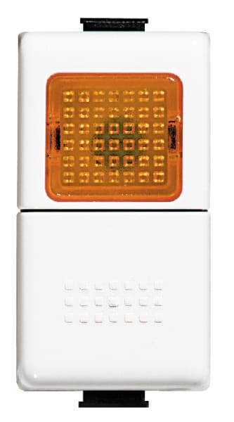 BTICINO S.P.A. - BTIAM5057A MATIX - PULSANTE 1P NO SPIA ARANCIO