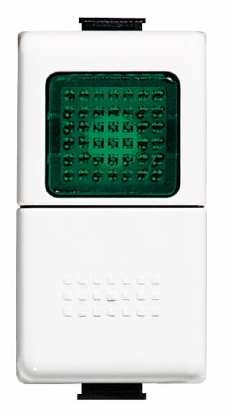 BTICINO S.P.A. - BTIAM5057V MATIX - PULSANTE 1P NO SPIA VERDE