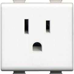 BTICINO S.P.A. - BTIAM5115T MATIX - PRESA US 2P+T 127V