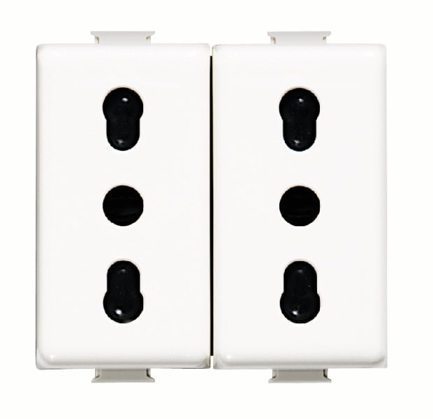 BTICINO BTIAM5180/2 MATIX - PRESA 10/16A DUPLEX
