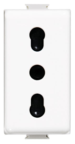 BTICINO S.P.A. - BTIAM5180AB MATIX - PRESA STD ITA 10/16A ANTIBATTERI