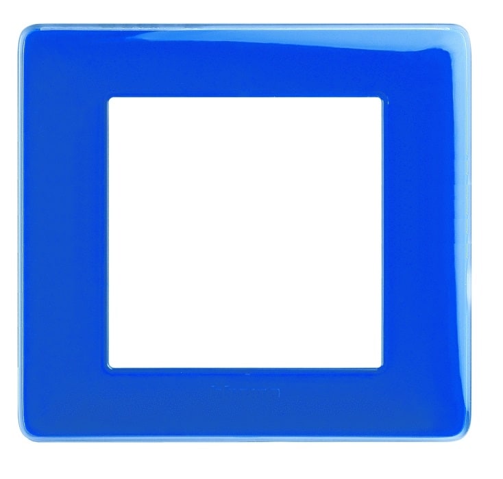 BTICINO BTIAM4826CBU MATIX - PLACCA 3+3P COLORS COBALTO