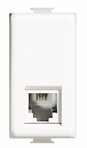 BTICINO BTIAM5958/11N MATIX - CONNETTORE RJ11 K10