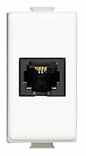 BTICINO S.P.A. - BTIAM5982 MATIX - CONNETTORE RJ11 A MORSETTO