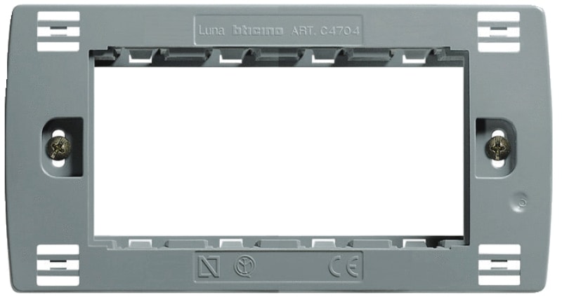 BTICINO S.P.A. - BTIC4704 LUNA - SUPPORTO 4P