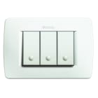 BTICINO - BTIC4803BN LUNA - PLACCA 3P BIANCA