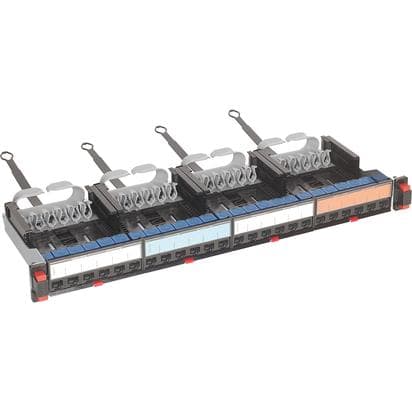 BTICINO BTIC9024C6SN BTNET - PATCH PANEL 24 RJ45 CAT6 STP