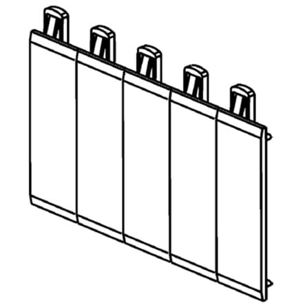 BTICINO BTIF107FP5 IDROBOARD - FALSI POLI 5 MODULI