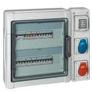 BTICINO BTIF107N2V IDROBOARD - SCATOLA VERTICALE 2 FILE IP6