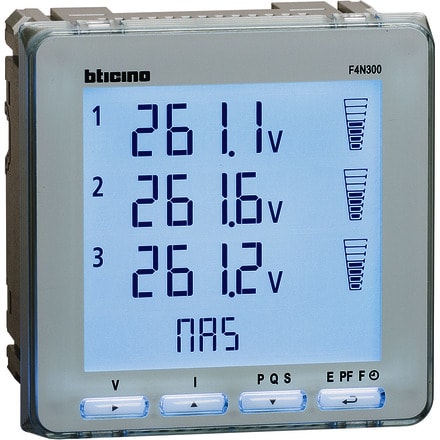 BTICINO S.P.A. - BTIF4N300 BTDIN - CENTRALE MISURA 96X96 STANDARD