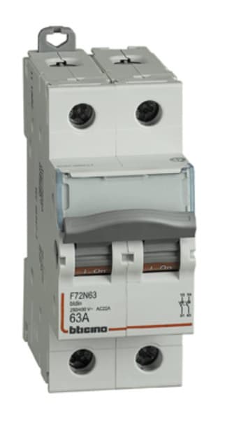 BTICINO BTIF72N63 BTDIN - SEZIONATORE 2P 63A