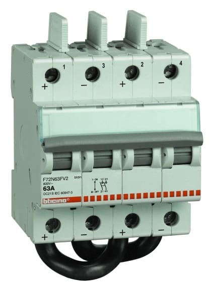 BTICINO S.P.A. - BTIF72N16FV1 BTDIN - SEZIONATORE 16A 600VDC