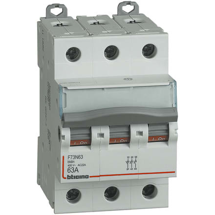 BTICINO S.P.A. - BTIF73N63 BTDIN - SEZIONATORE 3P 63A