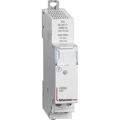 BTICINO S.P.A. - BTIF80BA EMS BTDIN ALIMENTATORE230VA.C./12VD.C.50