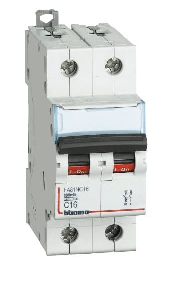 BTICINO S.P.A. - BTIFH81NC6 BTDIN100 - MAGNETOT 1P+N CURVA C 6A 10KA