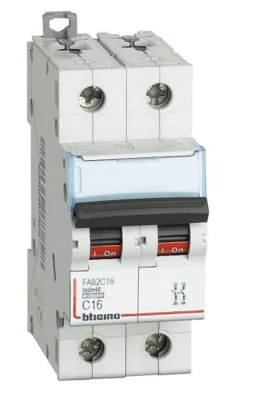 BTICINO S.P.A. - BTIFH82D40 BTDIN100 - MAGNETOT 2P CURVA D 40A 10KA